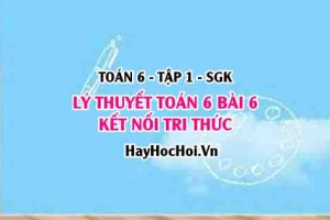 Lý Thuyết Toán 6 Bài 6: Lũy Thừa Với Số Mũ Tự Nhiên (Kết Nối Tri Thức)